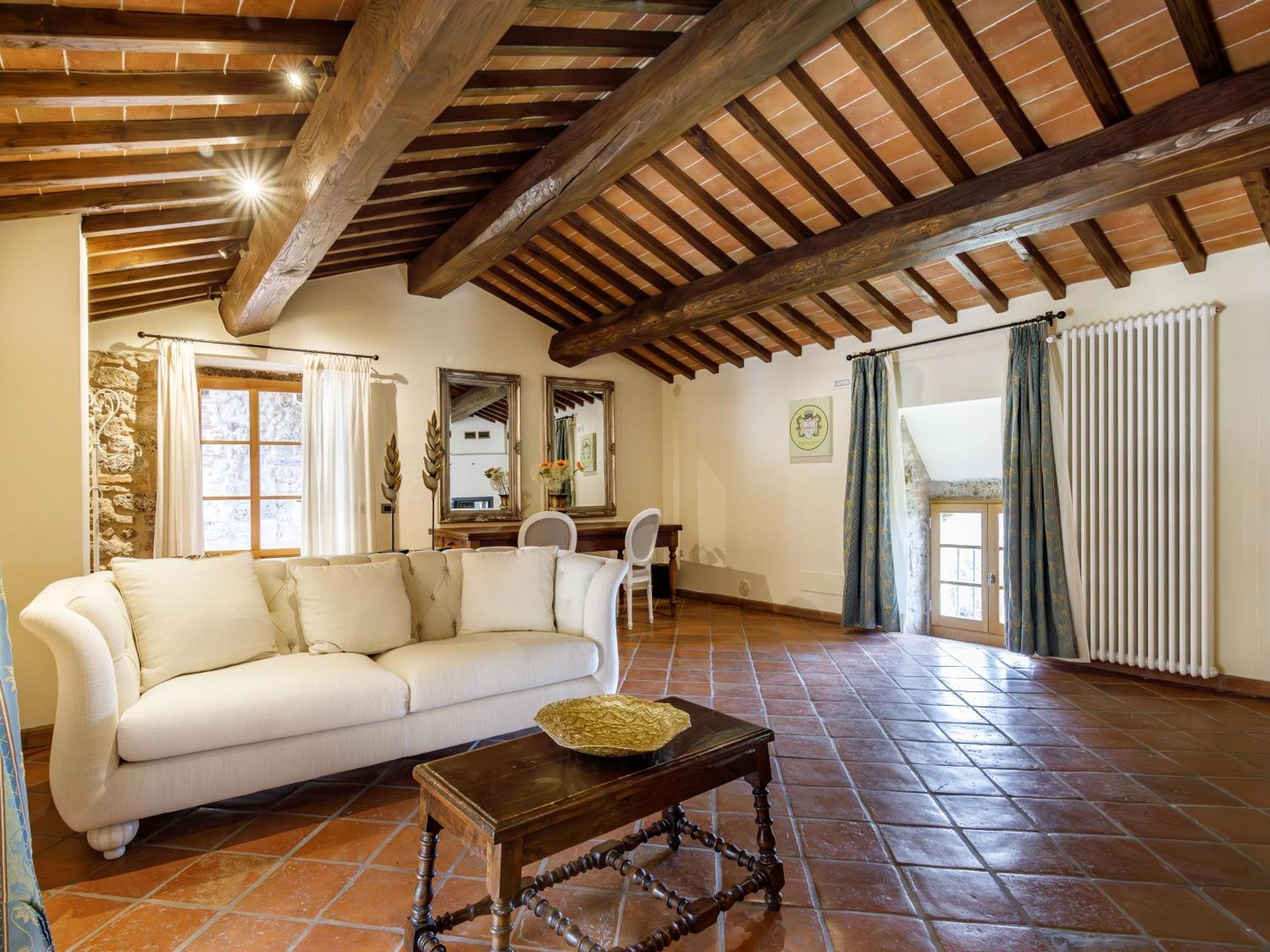 Relais La Costa Historical Residence Монтериджоні Екстер'єр фото